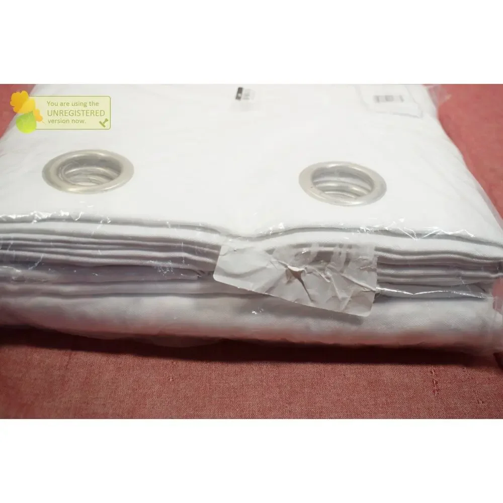 Exclusive Home1 08x96 Forest Hill Patio Blackout Grommet Top Panel White#